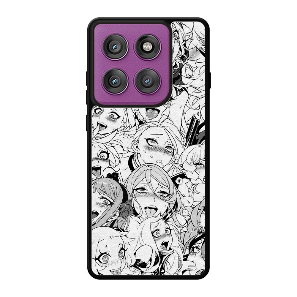Ahegao Face Manga Motorola Moto Edge 60 Pro Case OV9926