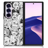 Ahegao Face Manga Samsung Galaxy Z Fold 7 Case OV9926