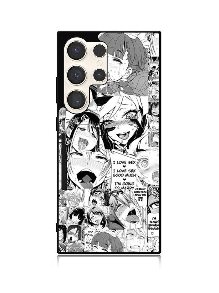 Ahegao Face Manga Samsung Galaxy S24 Ultra 5G Case OV9927