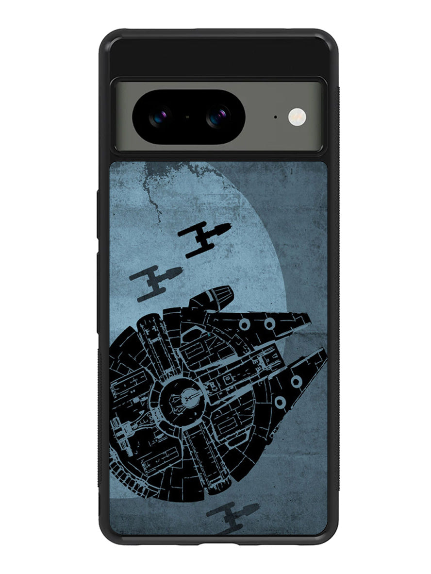 Star Wars Millenium Falcon Google Pixel 8 Case QC10139