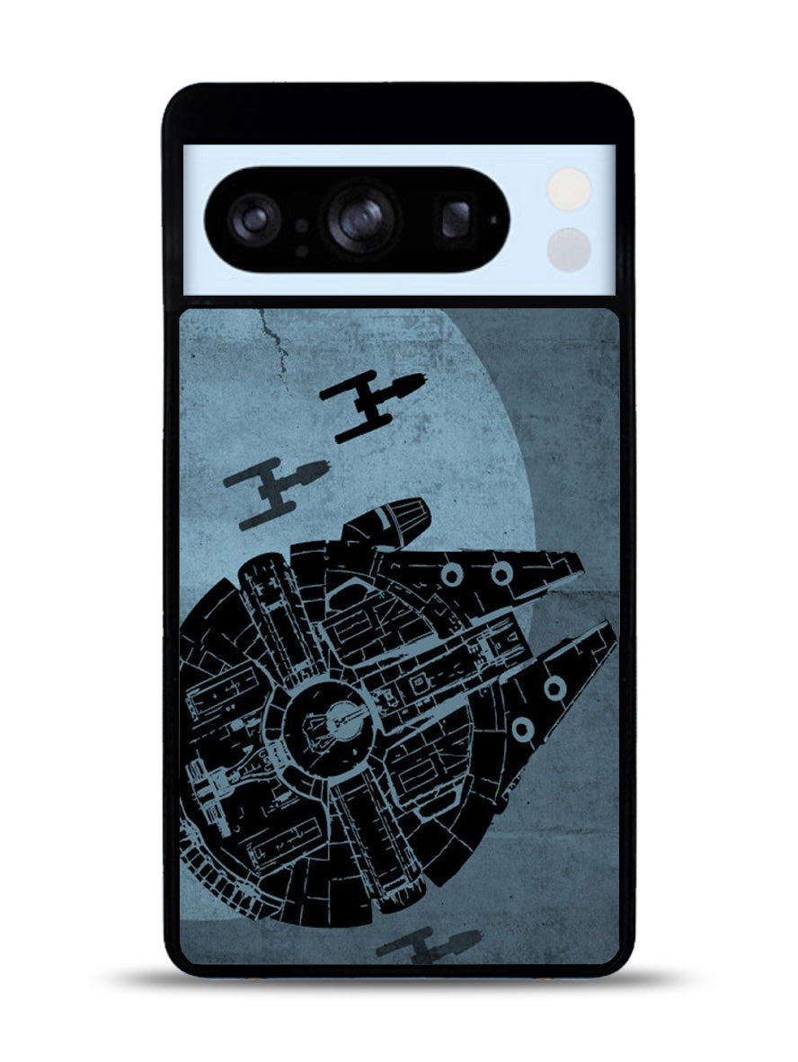 Star Wars Millenium Falcon Google Pixel 8 Pro Case QC10139