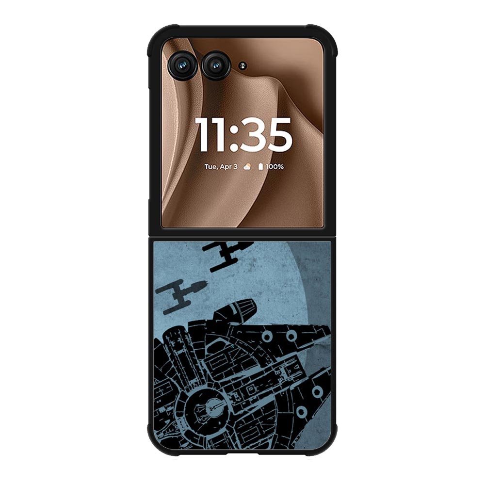 Star Wars Millenium Falcon Motorola Moto RAZR Plus 2025 Case OV10139