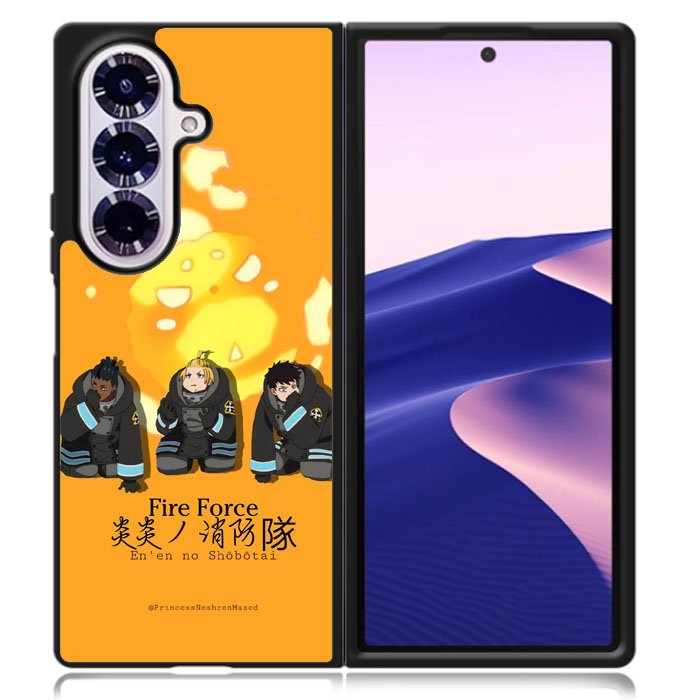 Fire Force Anime Samsung Galaxy Z Fold 7 Case OV10004