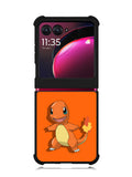 Pokemon Charmander Anime Motorola Moto Razr Plus 2023 , Moto Razr+ 2023 Case OV8917