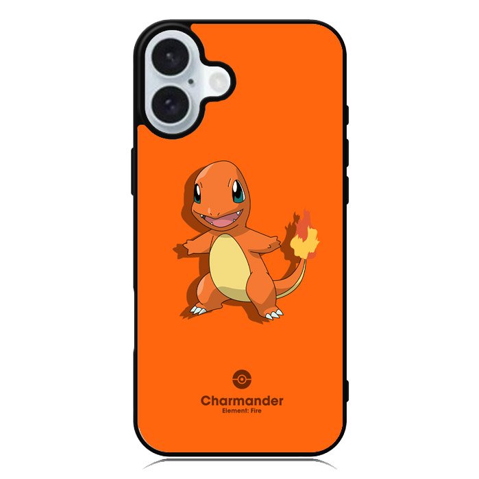 Pokemon Charmander Anime iPhone 16 Case QC8917