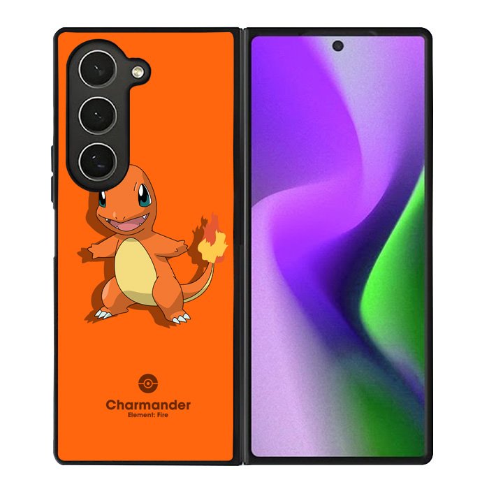 Pokemon Charmander Anime Samsung Galaxy Z Fold 6 5G 2024 Case OV8917