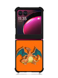 Pokemon Charizard Anime Motorola Moto Razr Plus 2023 , Moto Razr+ 2023 Case OV8908