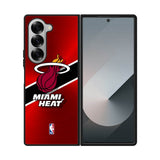 Miami Heat Basket Samsung Galaxy Z Fold 7 5G Case QC8902