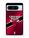 Chicago Bulls Basket Google Pixel 8 Pro Case QC8894