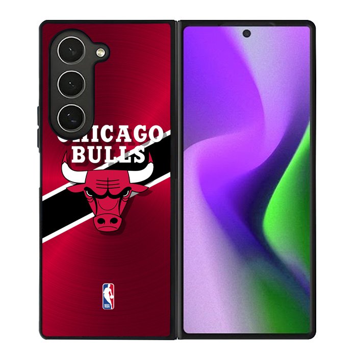 Chicago Bulls Basket Samsung Galaxy Z Fold 6 5G 2024 Case OV8894