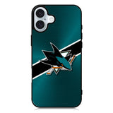 San Jose Sharks iPhone 16 Plus Case QC8873