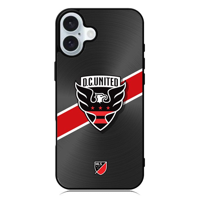 DC United Soccer iPhone 16 Plus Case QC8867