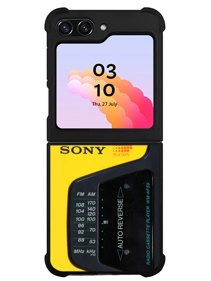 Walkman Tape Samsung Galaxy Z Flip 5 5G 2023 Case