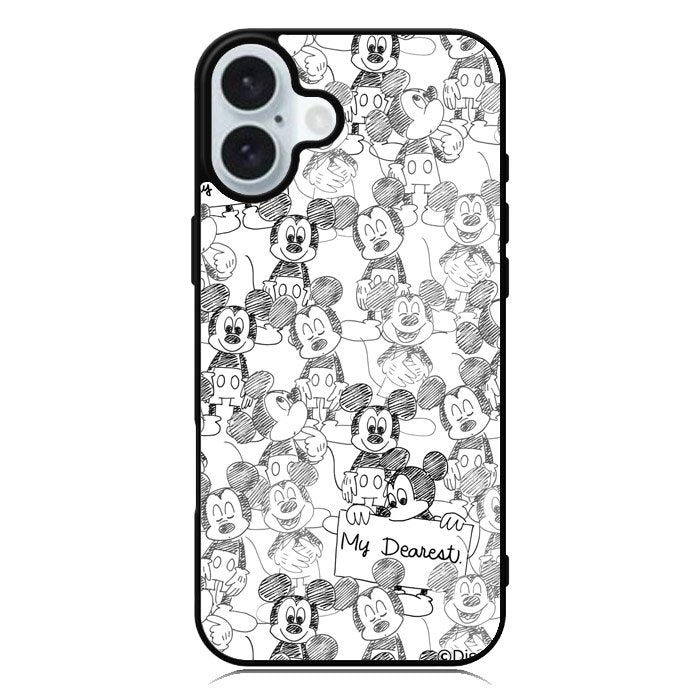 Mickey Mouse iPhone 16 Case QC10272