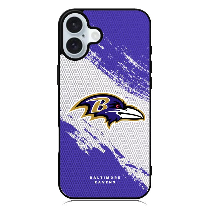 Baltimore Ravens iPhone 16 Case QC10333