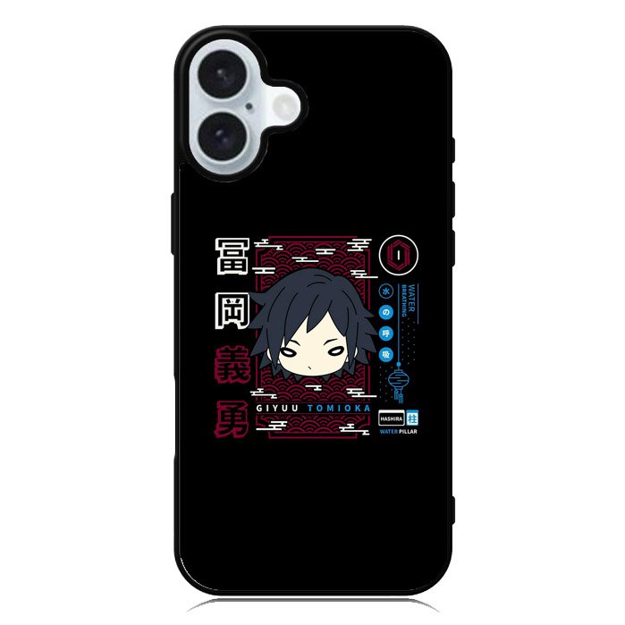 Tomioka Demon Slayer iPhone 16 Plus Case QC10241