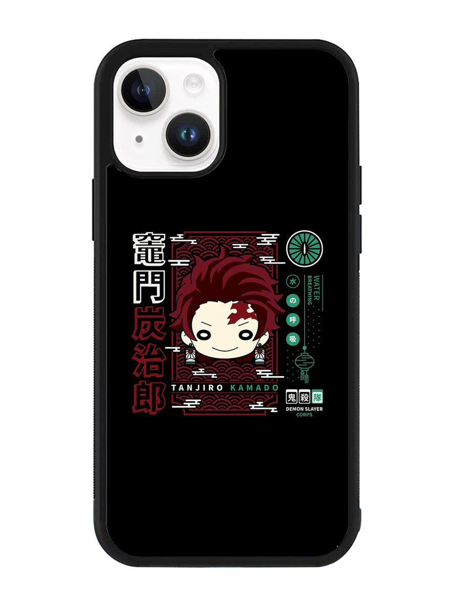 Tanjiro Demon Slayer iPhone 14 Plus Case QC10226