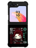 Tanjiro Demon Slayer Samsung Galaxy Z Flip 5 5G 2023 Case OV10226