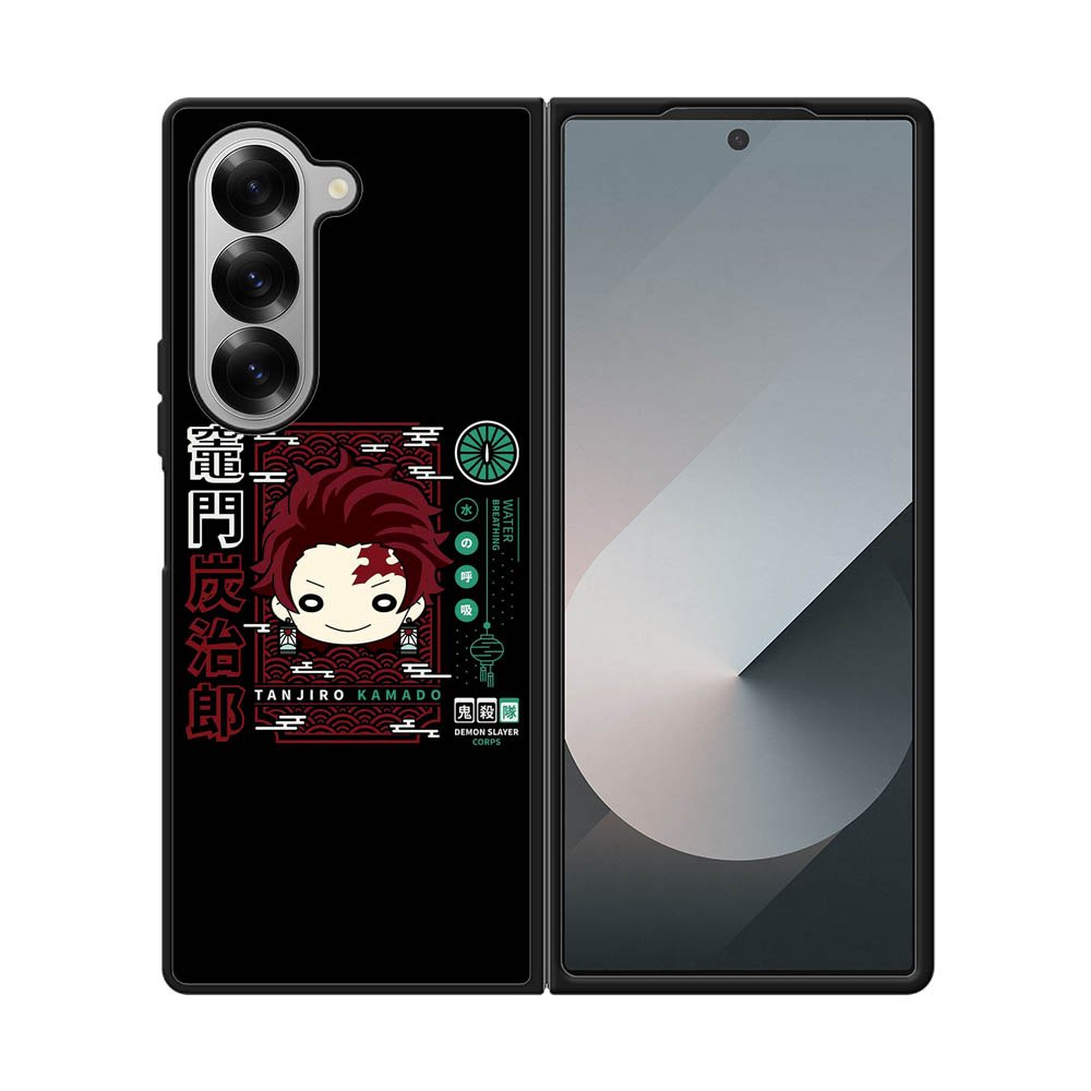 Tanjiro Demon Slayer Samsung Galaxy Z Fold 7 5G Case QC10226