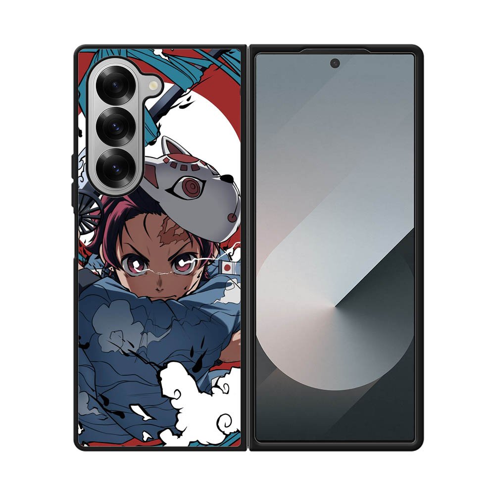 Tanjiro Demon Slayer Samsung Galaxy Z Fold 7 5G Case QC10228