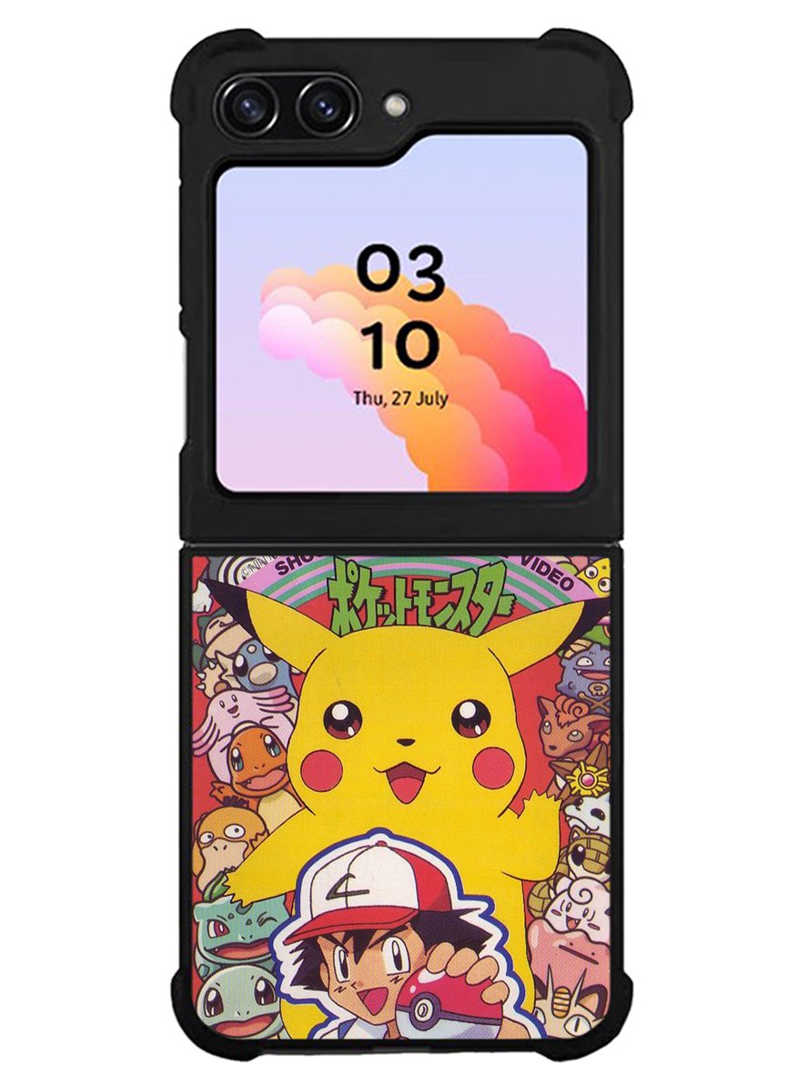 Pokemon Anime Samsung Galaxy Z Flip 5 5G 2023 Case OV10311