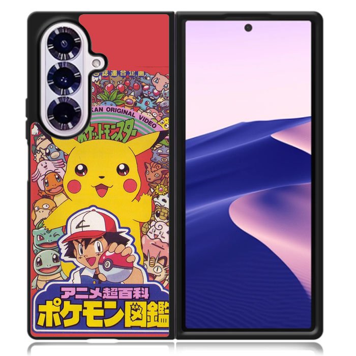 Pokemon Anime Samsung Galaxy Z Fold 7 Case OV10311