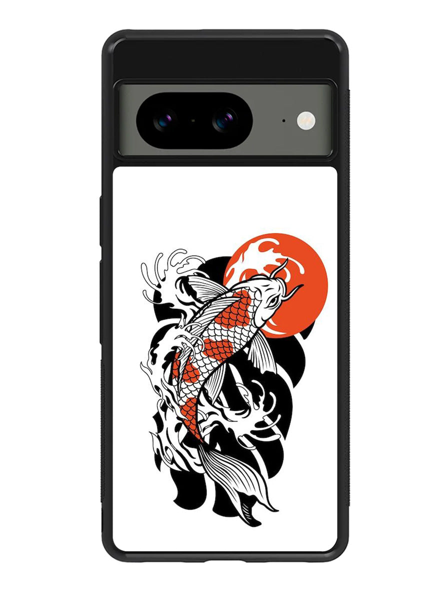 Koi Fish Japan Google Pixel 8 Case QC10253