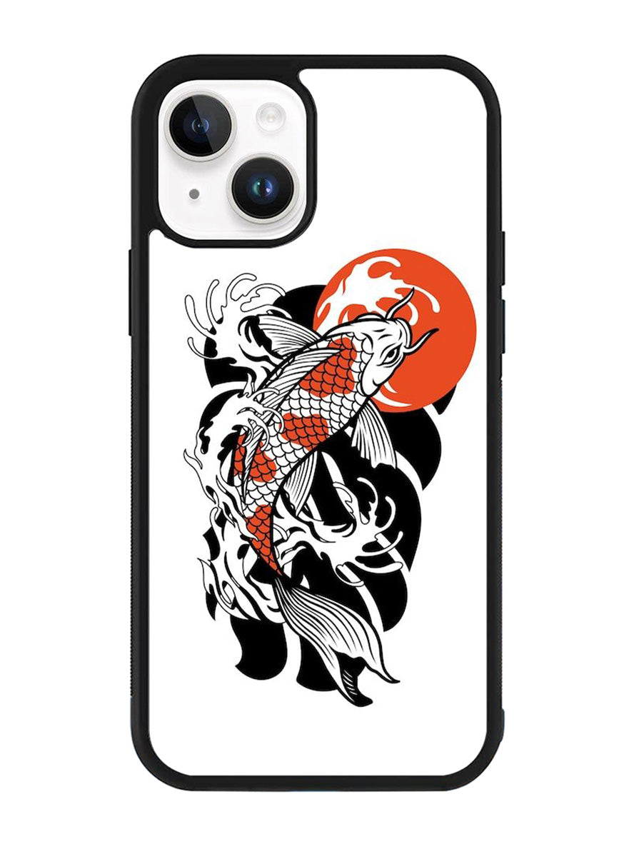 Koi Fish Japan iPhone 14 Plus Case QC10253