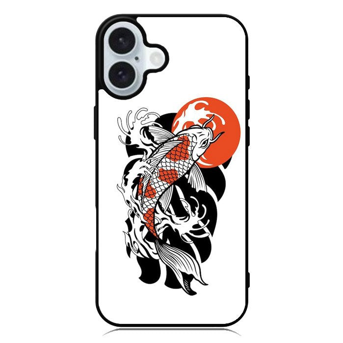 Koi Fish Japan iPhone 16 Case QC10253