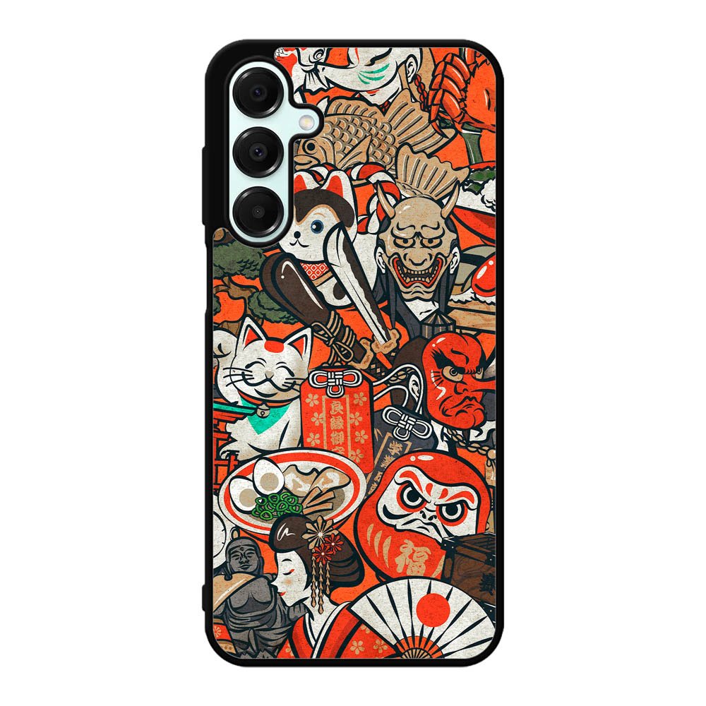 Japan Doodle Samsung Galaxy A16 Case OV10392