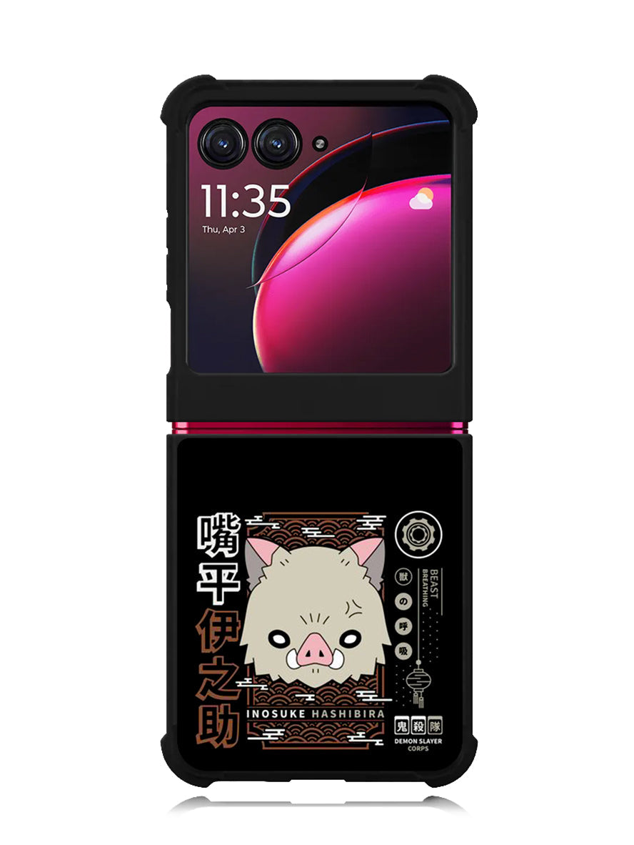 Inosuke Demon Slayer Motorola Moto Razr Plus 2023 , Moto Razr+ 2023 Case OV10388