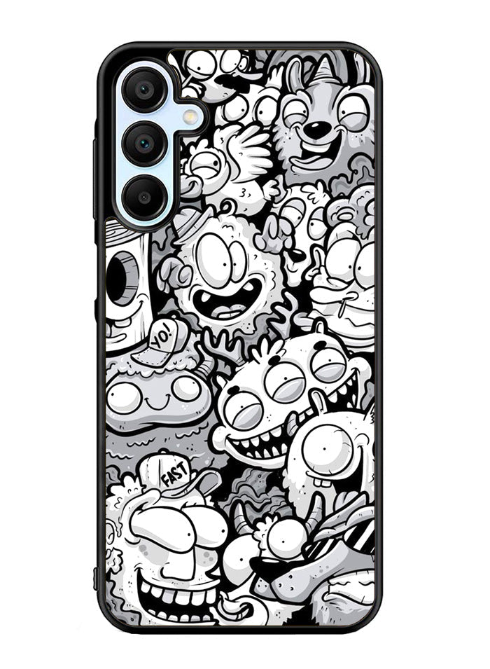 Doodle Art Cartoon Samsung Galaxy A15 5G Case