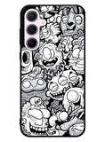 Doodle Art Cartoon Samsung Galaxy A55 5G Case