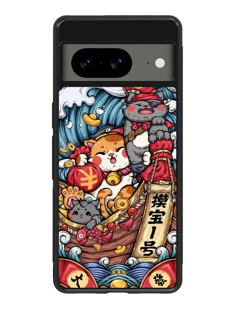 Cat Art Google Pixel 8A Case QC10344
