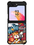 Cat Art Samsung Galaxy Z Flip 5 5G 2023 Case OV10344