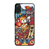 Cat Art Samsung Galaxy A07 Case OV10344