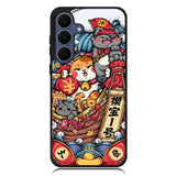 Cat Art Samsung Galaxy S25 FE Case OV10344