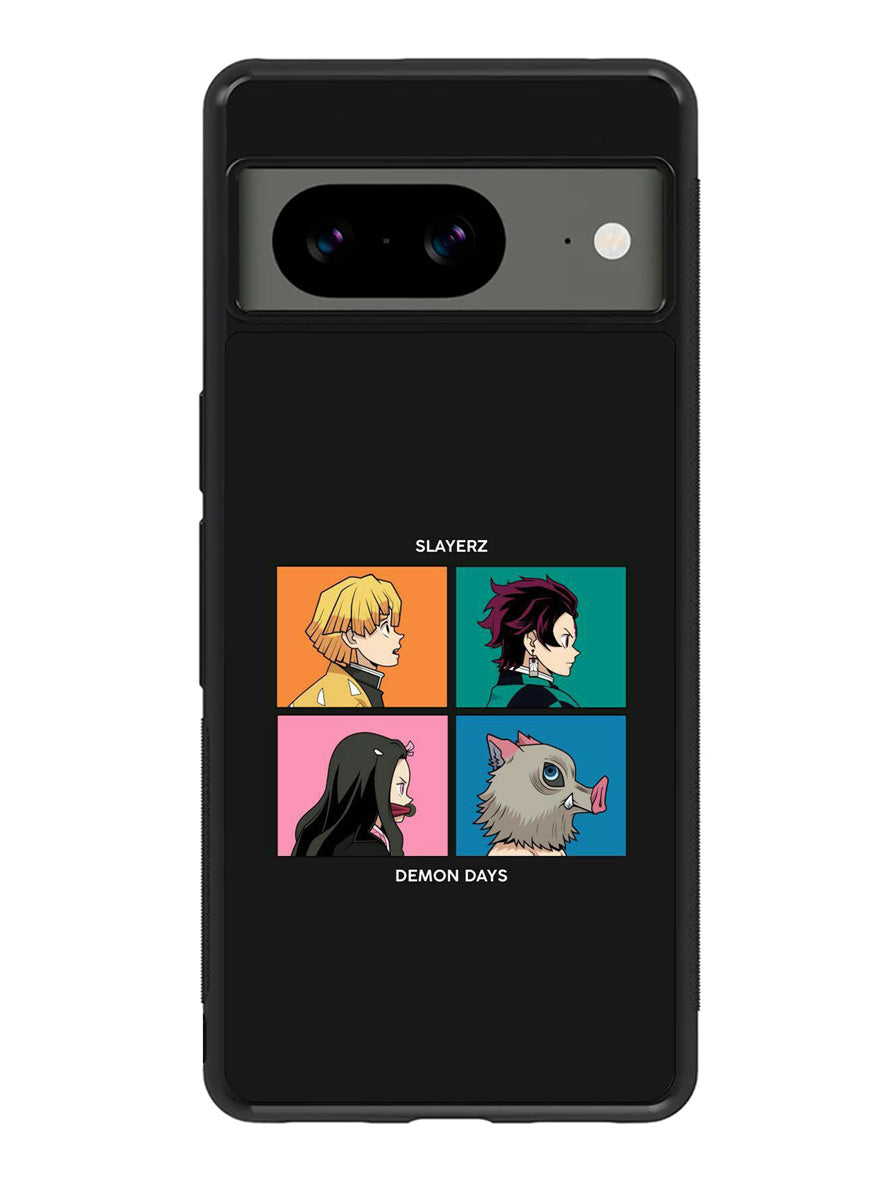 Nezuko Tanjiro Demon Slayer Google Pixel 8A Case QC10299