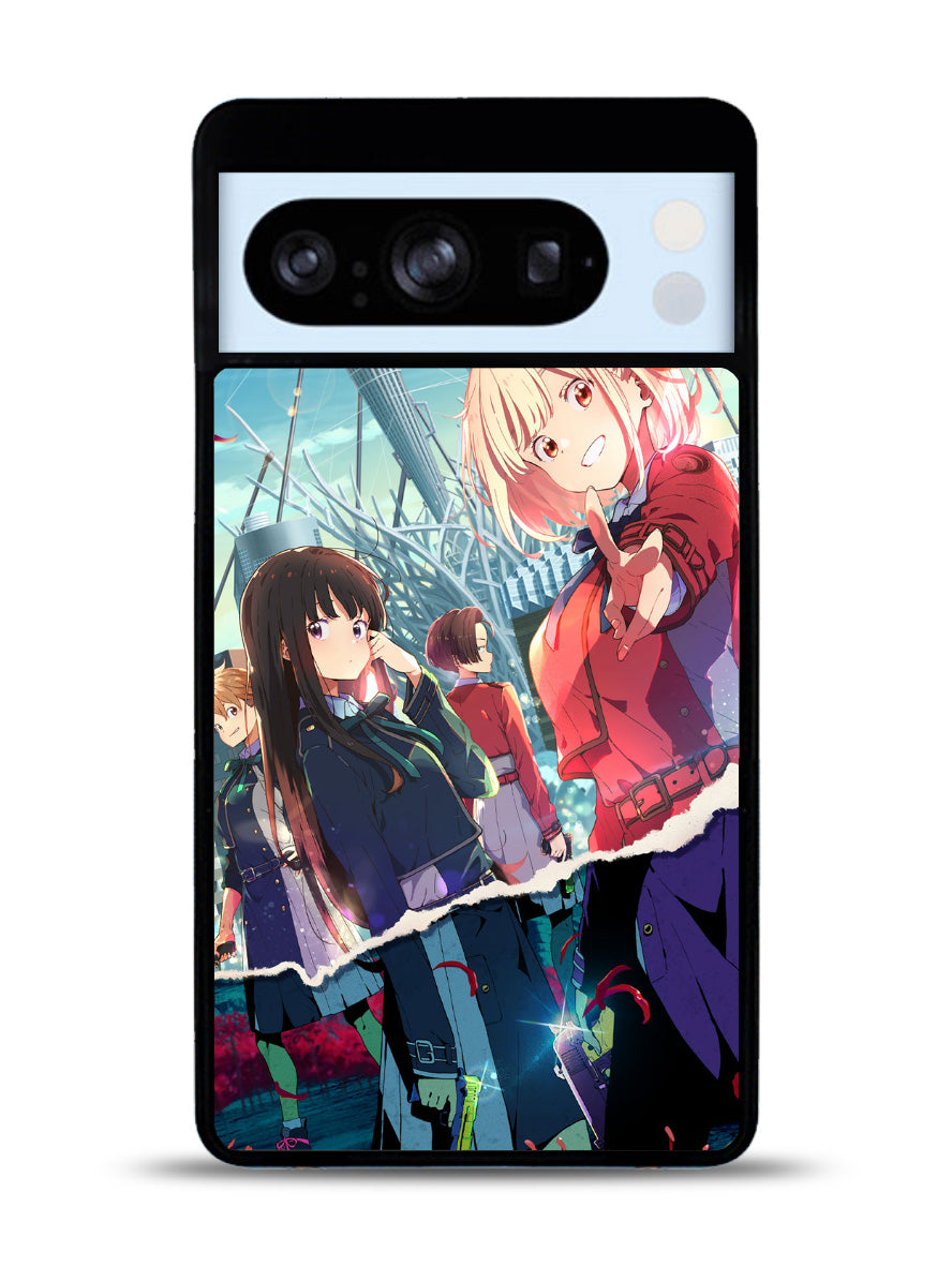 Lycoris Recoil Anime Google Pixel 8 Pro Case QC10263