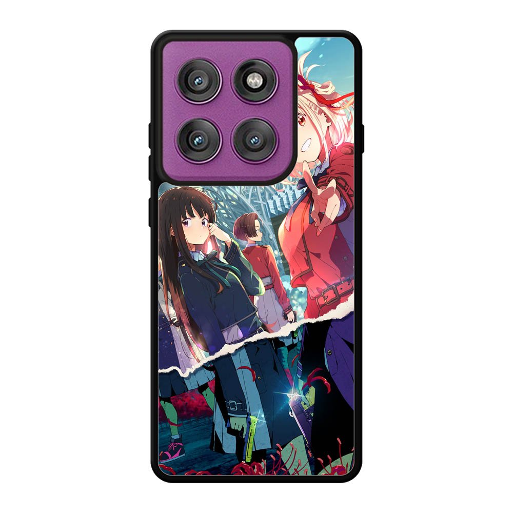Lycoris Recoil Anime Motorola Moto Edge 60 Pro Case QC10263