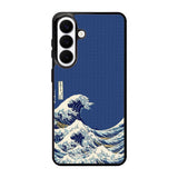 Blue Waves Samsung Galaxy S26 Case
