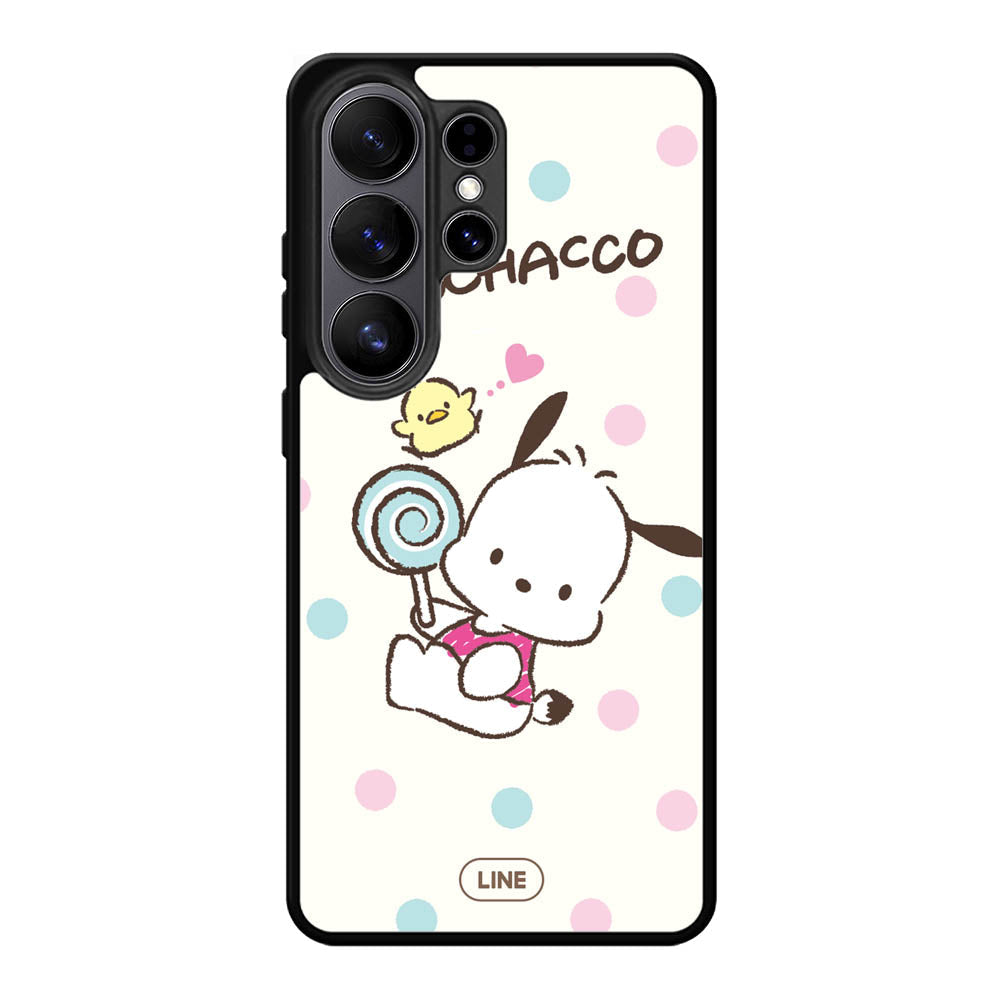 Pochacco Line Samsung Galaxy S26 Ultra Case OV2821