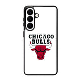 Chicago Bulls White Samsung Galaxy S26 Case OV9324