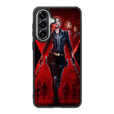 black widow Samsung Galaxy A57 Case OV9477