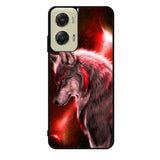 Cool Wolf Red Motorola Moto G Stylus 5G 2024 Case