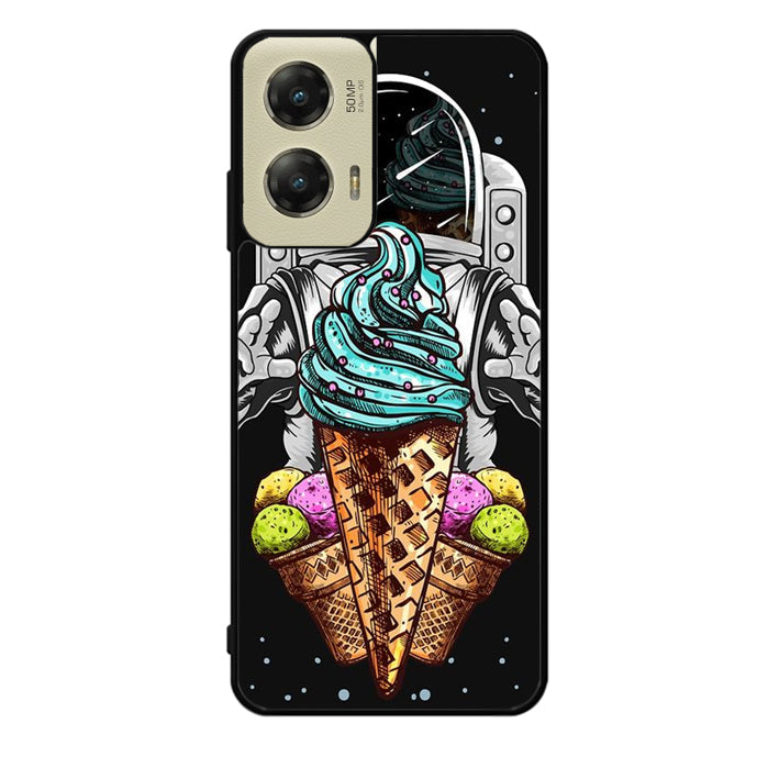 Funny Astronaut Ice Cream Motorola Moto G Stylus 5G 2024 Case OV5916