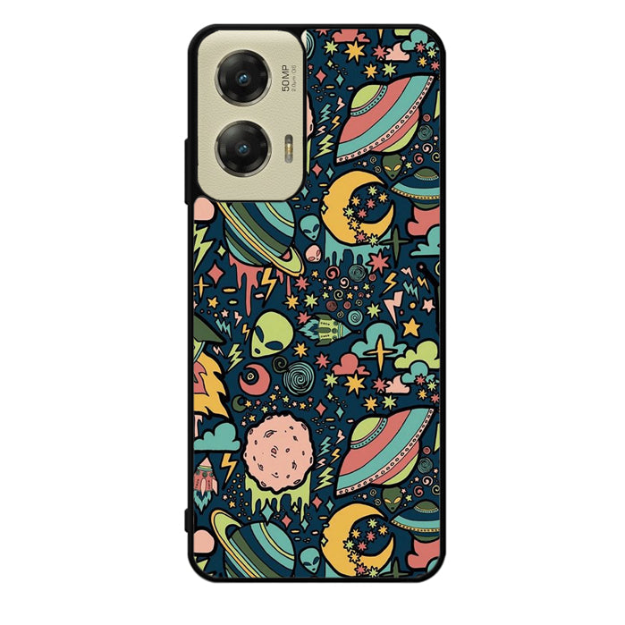 aliens rockets space Motorola Moto G Stylus 5G 2024 Case OV5999