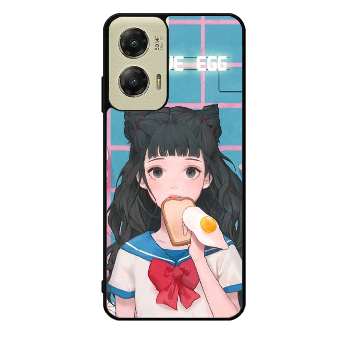 Girl I LOVE EGG Motorola Moto G Stylus 5G 2024 Case OV6073