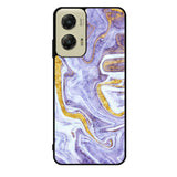 Beautifull Marble Purple and Gold Motorola Moto G Stylus 5G 2024 Case OV11157