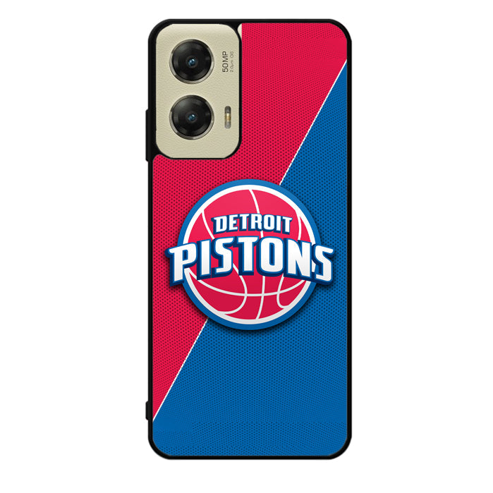 Red Blue Detroit Pistons Motorola Moto G Stylus 5G 2024 Case OV10804